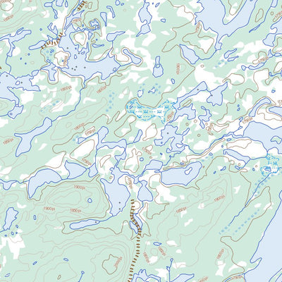 Natural Resources Canada La Grande Île, QC (023E03 Toporama) digital map