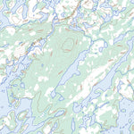 Natural Resources Canada La Grande Île, QC (023E03 Toporama) digital map