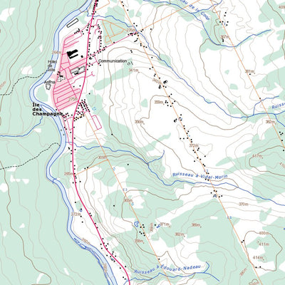 Natural Resources Canada La Guadeloupe, QC (021E15 Toporama) digital map