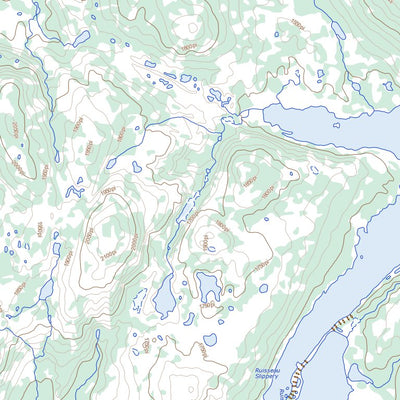 Natural Resources Canada La Haute Falaise, QC (024A10 Toporama) digital map