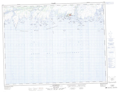 Natural Resources Canada La Romaine, QC (012K02 CanMatrix) digital map