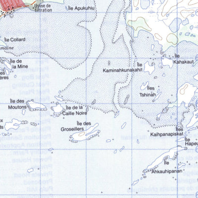 Natural Resources Canada La Romaine, QC (012K02 CanMatrix) digital map