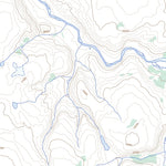 Natural Resources Canada La Roncière Falls, NT (097D03 Toporama) digital map