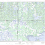 Natural Resources Canada Lac À L'Ours, QC (012L06 CanMatrix) digital map