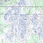 Natural Resources Canada Lac À L'Ours, QC (012L06 CanMatrix) digital map