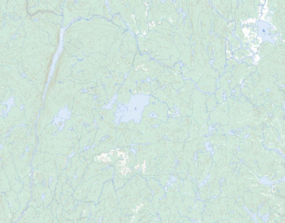 Natural Resources Canada Lac À Paul, QC (022E15 Toporama) digital map