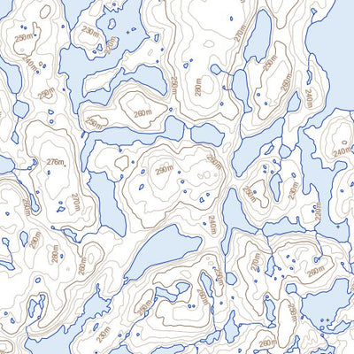 Natural Resources Canada Lac Aggautik, QC (035B07 Toporama) digital map