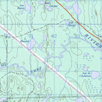 Natural Resources Canada Lac Aigremont, QC (032H05 CanMatrix) digital map