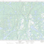 Natural Resources Canada Lac-Allard, QC (012L11 CanMatrix) digital map