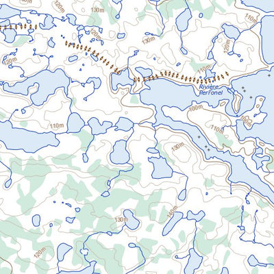 Natural Resources Canada Lac Alorutchaak, QC (034O05 Toporama) digital map