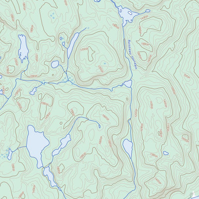 Natural Resources Canada Lac Amariton, QC (022F16 Toporama) digital map