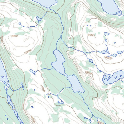 Natural Resources Canada Lac Amaruartuq, QC (024I14 Toporama) digital map