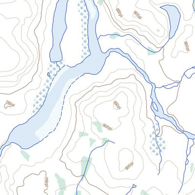 Natural Resources Canada Lac Amarurtuuq, QC (035F16 Toporama) digital map
