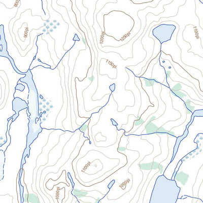 Natural Resources Canada Lac Amarurtuuq, QC (035F16 Toporama) digital map