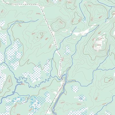 Natural Resources Canada Lac Amisquioumisca, QC (032K08 Toporama) digital map