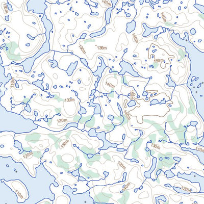 Natural Resources Canada Lac Anuc, QC (034O06 Toporama) digital map