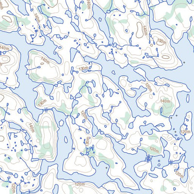 Natural Resources Canada Lac Anuc, QC (034O06 Toporama) digital map