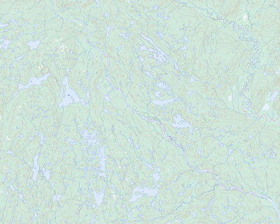 Natural Resources Canada Lac Arthur, QC (012M01 Toporama) digital map