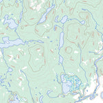 Natural Resources Canada Lac Assigny, NL (023A03 Toporama) digital map