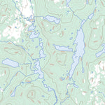 Natural Resources Canada Lac Assigny, NL (023A03 Toporama) digital map