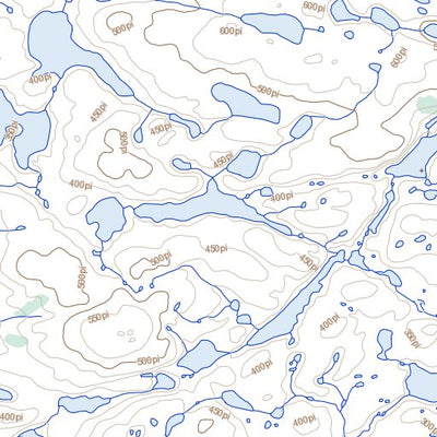 Natural Resources Canada Lac Atirtusiurvik, QC (035F11 Toporama) digital map
