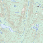 Natural Resources Canada Lac Au Plongeon, QC (021M16 Toporama) digital map