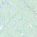 Natural Resources Canada Lac Aux Huards, QC (032H10 Toporama) digital map