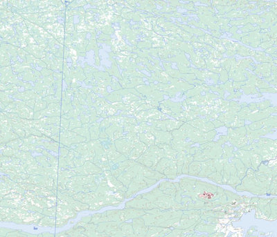 Natural Resources Canada Lac Awichina, QC (033F13 Toporama) digital map