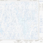 Natural Resources Canada Lac Ballantyne, QC (024K11 CanMatrix) digital map