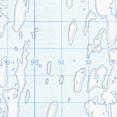 Natural Resources Canada Lac Ballantyne, QC (024K11 CanMatrix) digital map