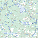 Natural Resources Canada Lac Baril, QC (023N14 Toporama) digital map