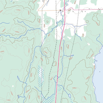 Natural Resources Canada Lac Barrière, QC (031M14 Toporama) digital map