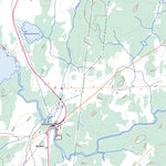 Natural Resources Canada Lac Barrière, QC (031M14 Toporama) digital map