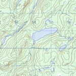 Natural Resources Canada Lac Barrin, QC (012M08 CanMatrix) digital map