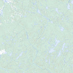 Natural Resources Canada Lac Barrin, QC (012M08 Toporama) digital map