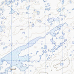 Natural Resources Canada Lac Bégin West, QC (035F07_W CanMatrix) digital map
