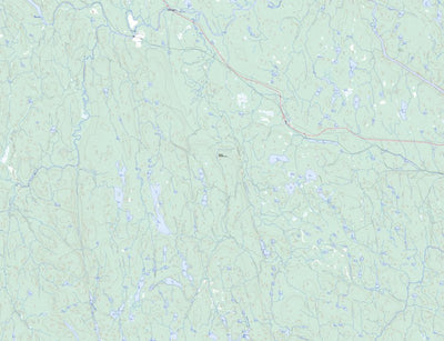 Natural Resources Canada Lac Béland (032A14 Toporama) digital map