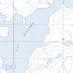 Natural Resources Canada Lac Belleau West, QC (035G12_W CanMatrix) digital map