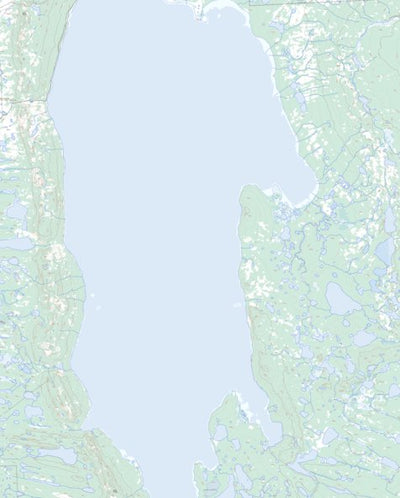 Natural Resources Canada Lac Belot, NT (096L16 Toporama) digital map