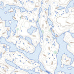 Natural Resources Canada Lac Bertaut, QC (034O16 Toporama) digital map