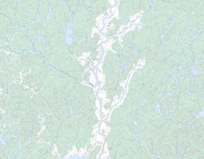 Natural Resources Canada Lac Blanzy, QC (022K06 Toporama) digital map