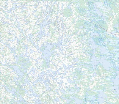 Natural Resources Canada Lac Bonaventure, NL (023I15 Toporama) digital map