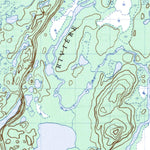 Natural Resources Canada Lac Bonneville, QC (032I14 CanMatrix) digital map