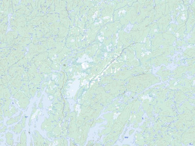 Natural Resources Canada Lac Bouchette, QC (031N10 Toporama) digital map