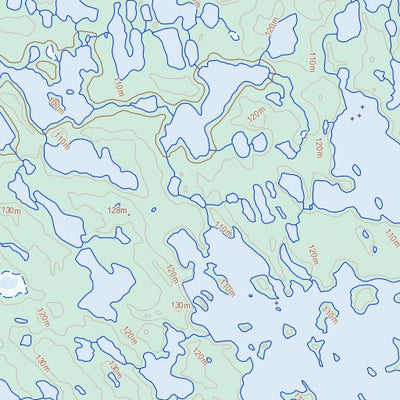 Natural Resources Canada Lac Boulet (034K15 Toporama) digital map
