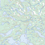 Natural Resources Canada Lac Bourg, QC (034A05 Toporama) digital map