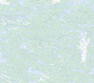 Natural Resources Canada Lac Bribaut, QC (033P04 Toporama) digital map