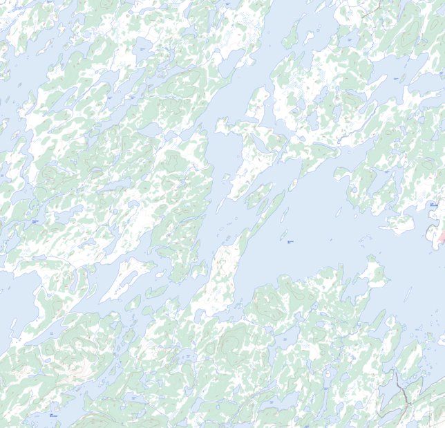 Lac Brochet, MB (064K12 Toporama) Map by Natural Resources Canada ...