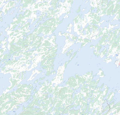 Natural Resources Canada Lac Brochet, MB (064K12 Toporama) digital map