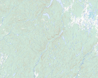Natural Resources Canada Lac Brué, QC (022M01 Toporama) digital map